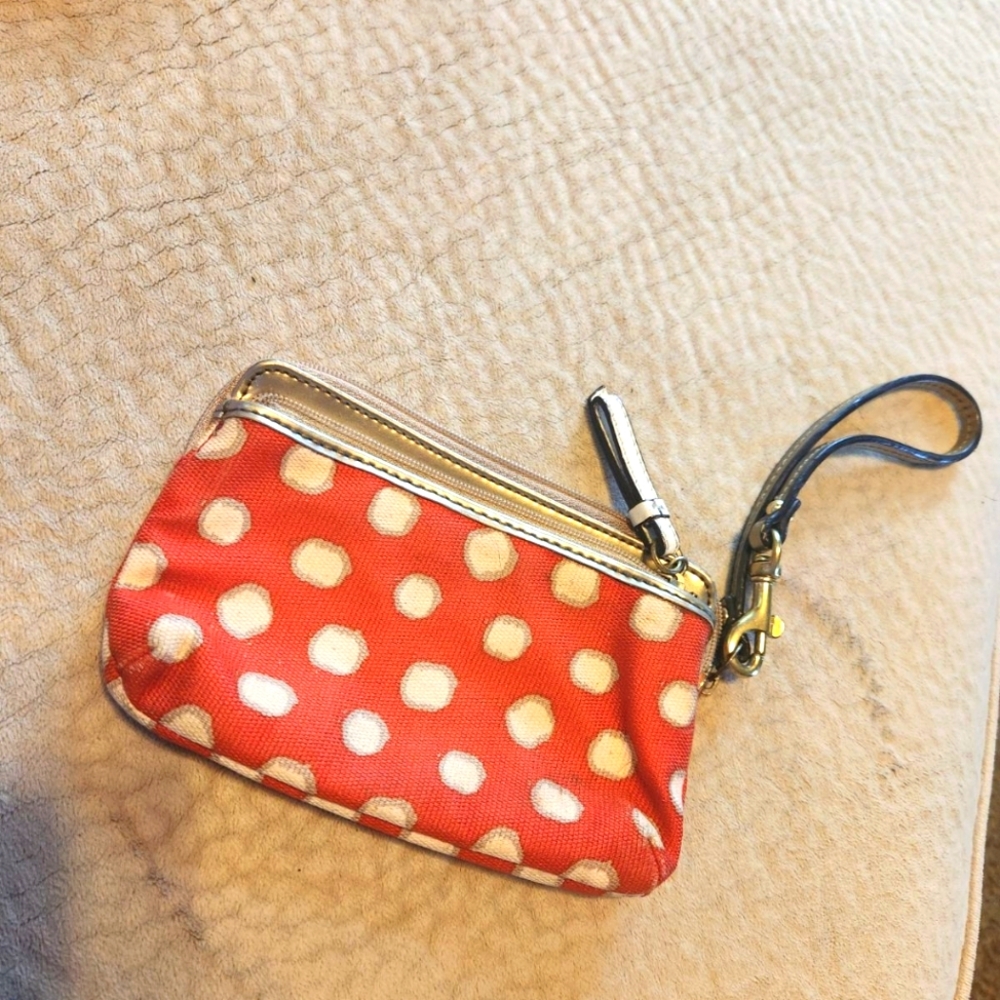 Coach wristlet